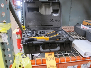 GE INSPECTION TECHNOLOGIES XL GO+ VIDEO PROBE, JOYSTICK CONTROL, LCD MONITOR 9.4 CM, MODEL # XLGOA8430. LOADING & HANDLING FEE $5-4001